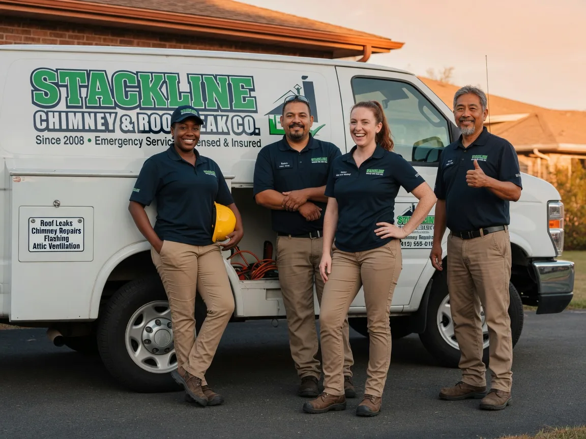 Chimney flashing repair company in Blachly, OR